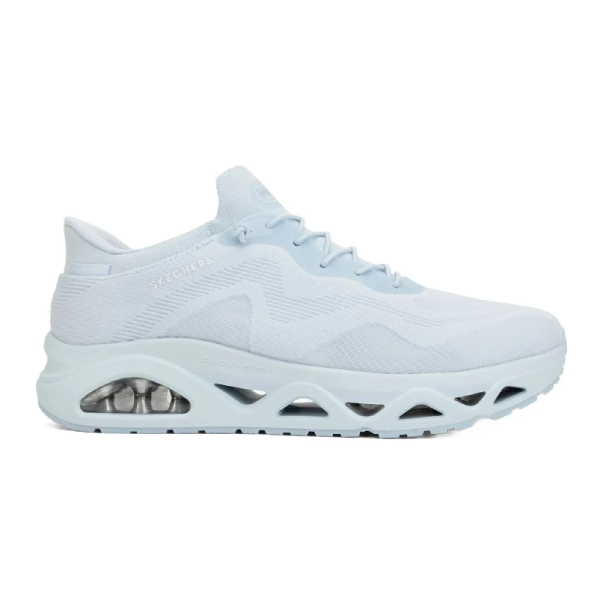Dámska rekreačná obuv SKECHERS Uno Glide Step Air Gliders Slip-Ins W light blue · záber 2