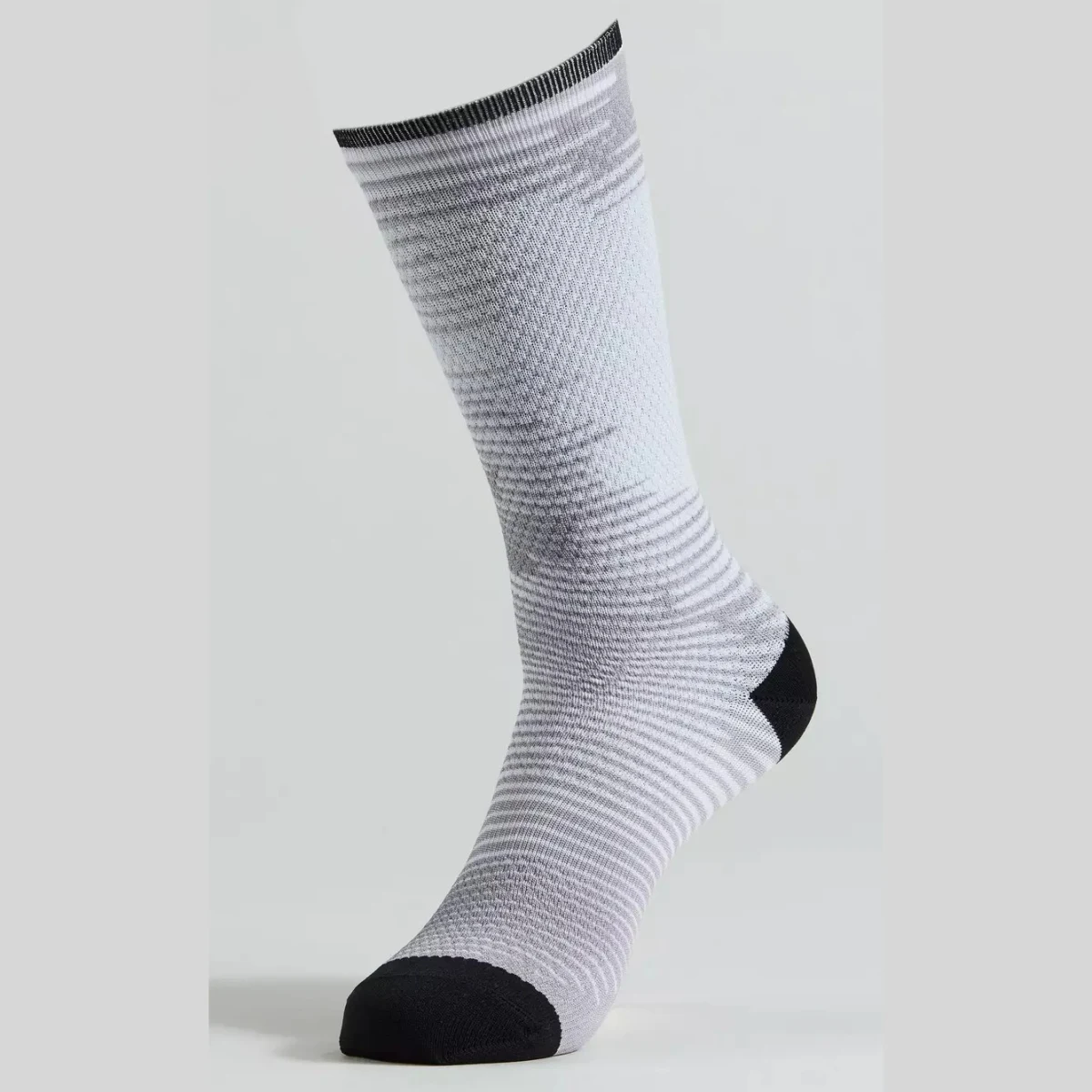 Specialized Soft Air Tall Socks - Velikost: M | Barva: Sivá, Červená · záber 6