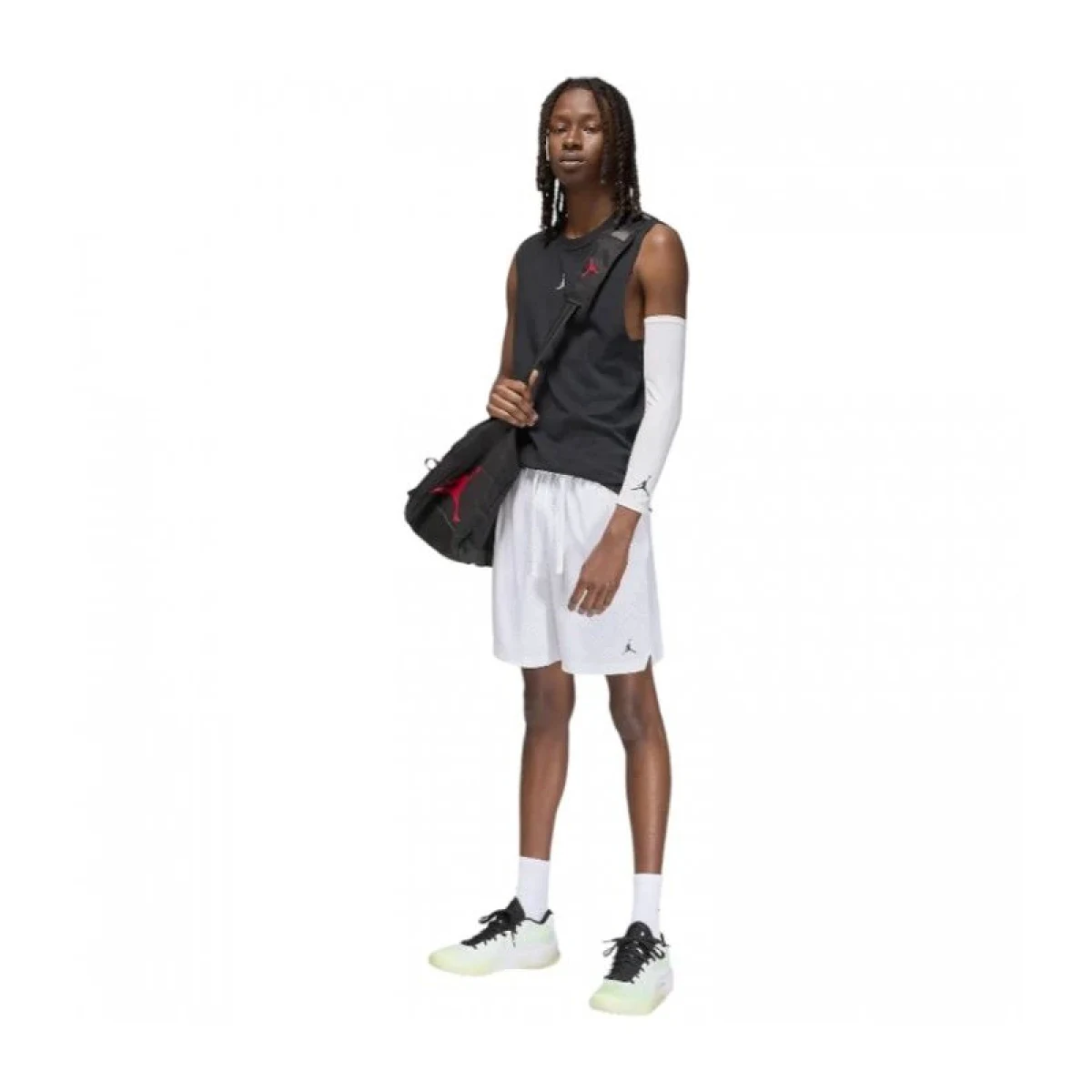 Pánské tréninkové kraťasy NIKE Jordan Sport-FN5816-100-white · záber 4