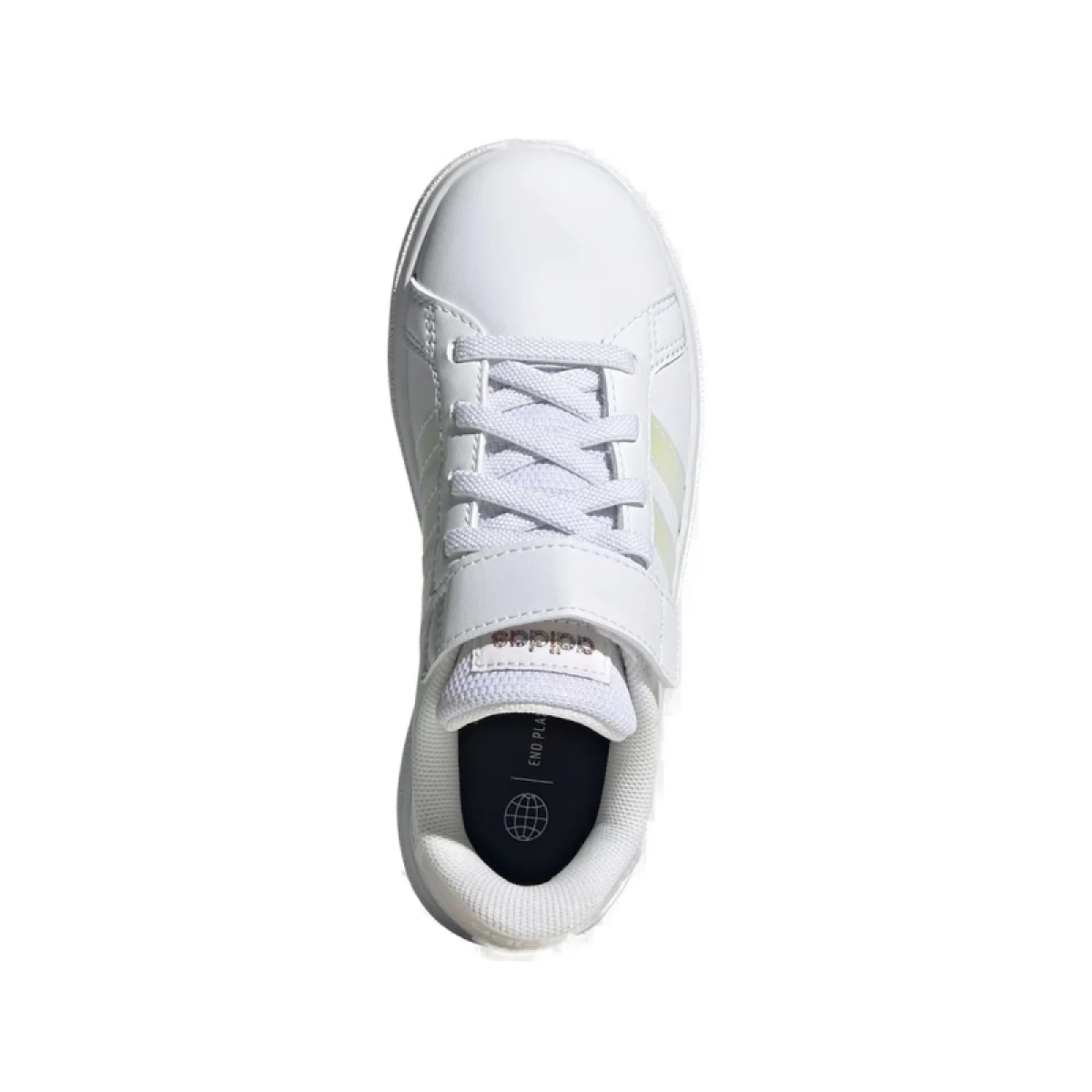 Dívčí rekreační obuv ADIDAS GRAND COURT 2.0 EL FTWWHT IRIDES FTWWHT · záber 5