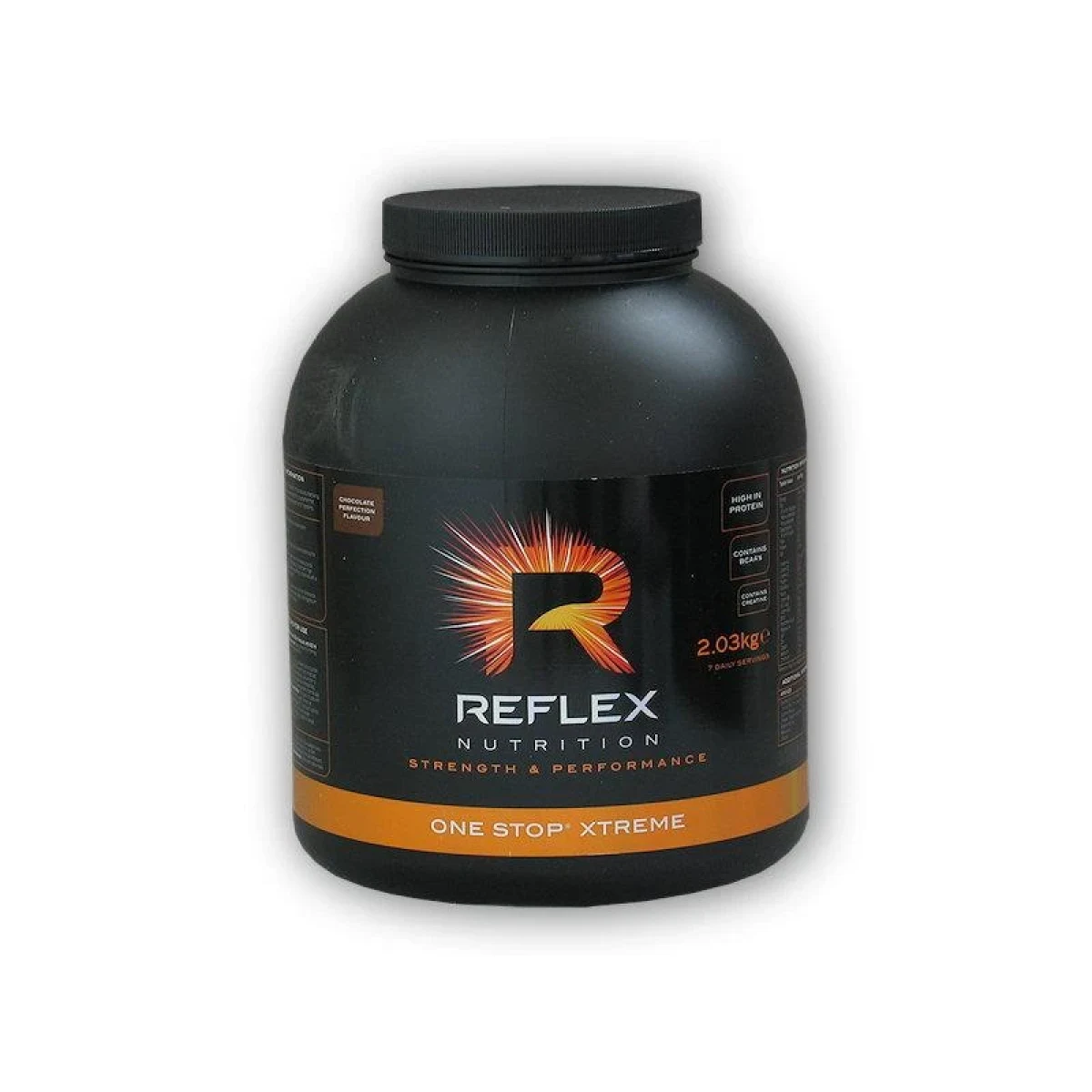 Reflex Nutrition One Stop Xtreme 2030g - Barva: Vícebarevná | Příchuť: Jahoda · záber 1