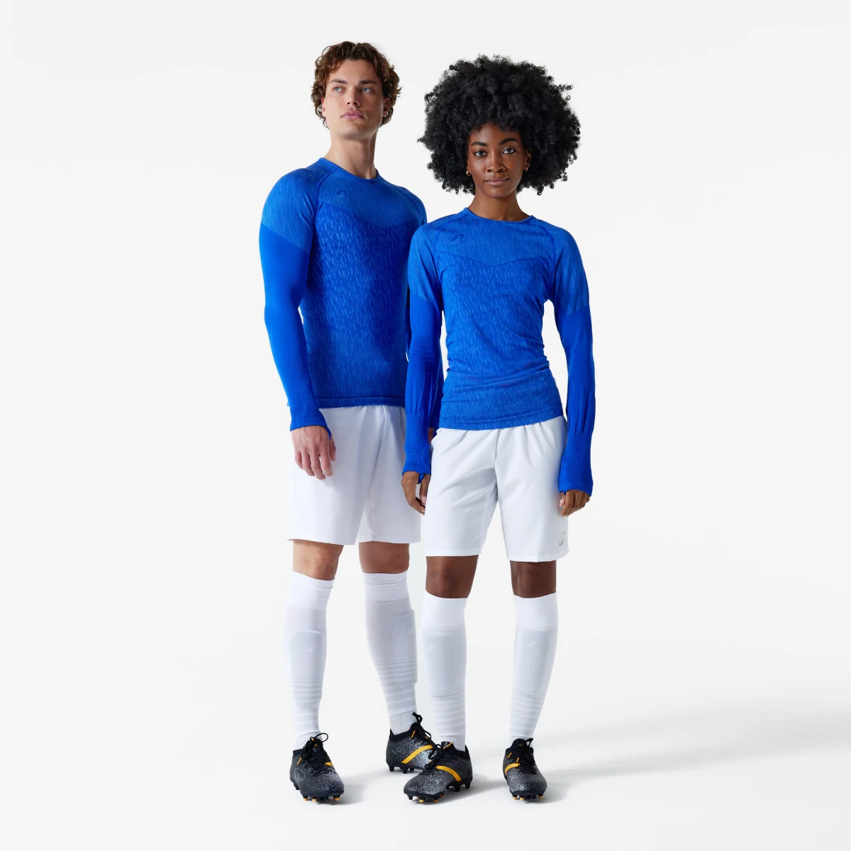 KIPSTA Futbalové termotričko Keepdry s dlhým rukávom modré 2XL · záber 2