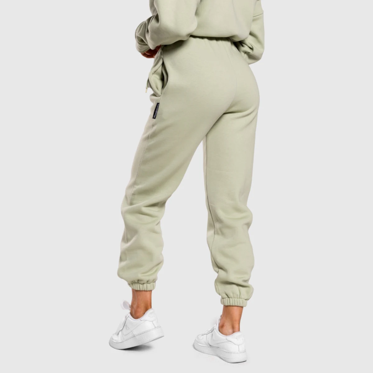 Dámske oversized tepláky Iron Aesthetics Simone, zelené · záber 5