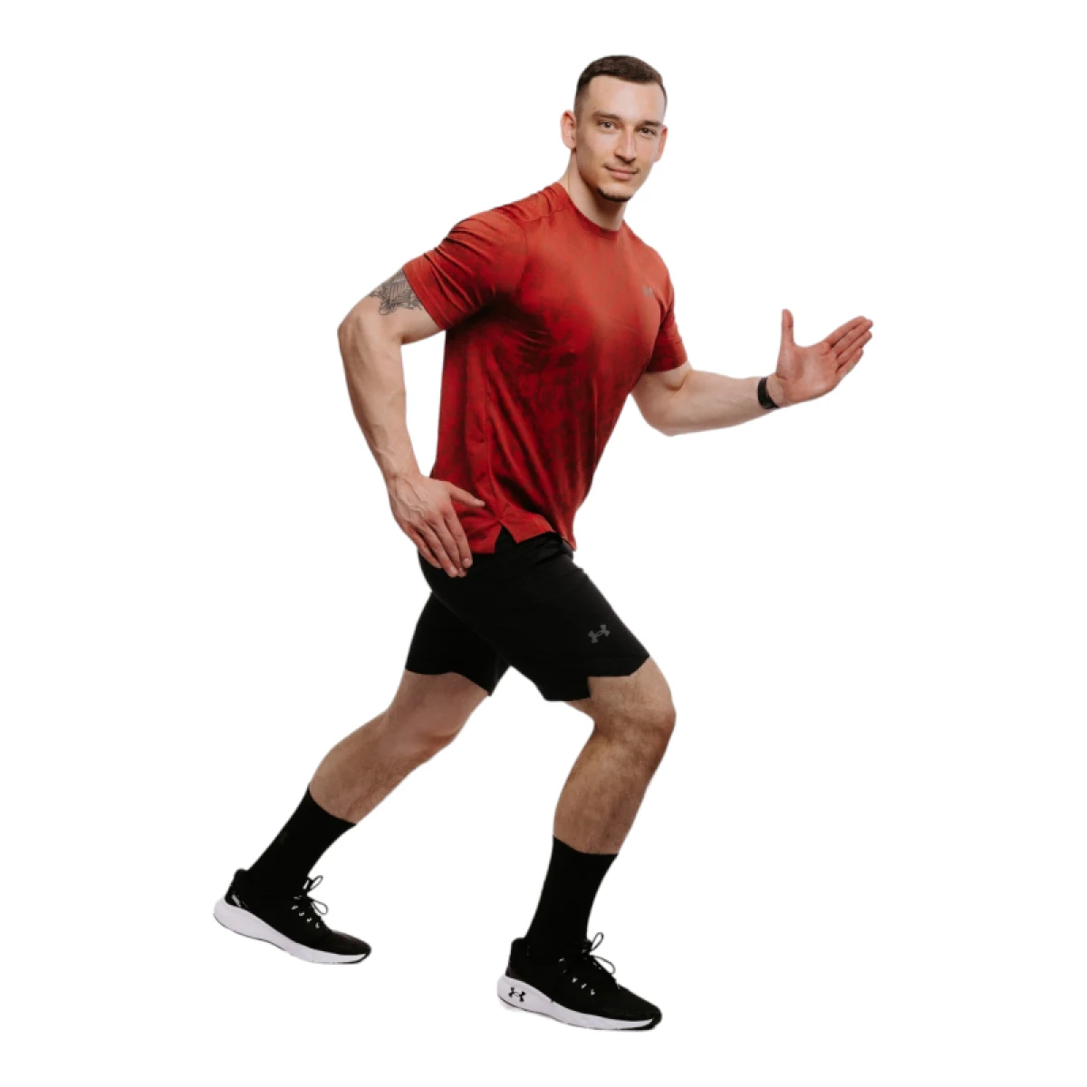 Pánské tréninkové kraťasy UNDER ARMOUR UA Vanish Woven 8in Shorts-BLK · záber 4