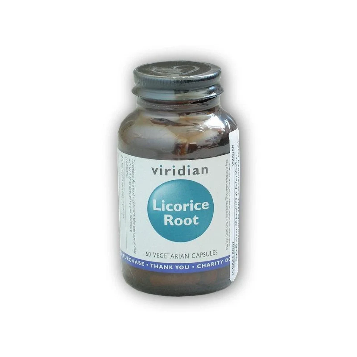 Viridian Licorice Root 60 kapslí · záber 1