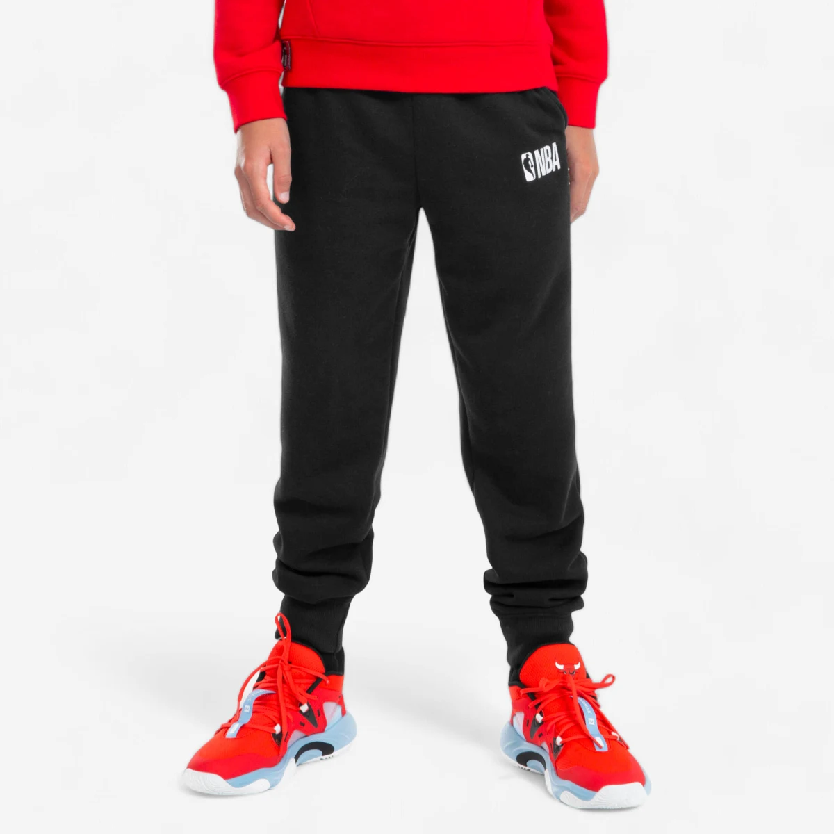 TARMAK Detské nohavice P900 NBA čierne 7-8 r (123-130 cm) · záber 1