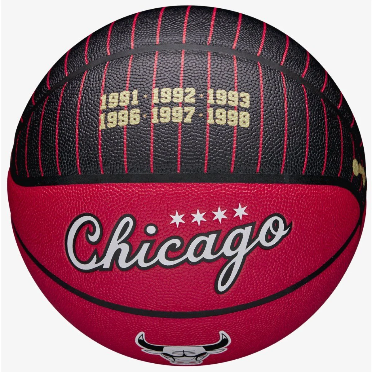 Wilson NBA Team City Edition Collector Chicago Bulls - Velikost: 7 · záber 2