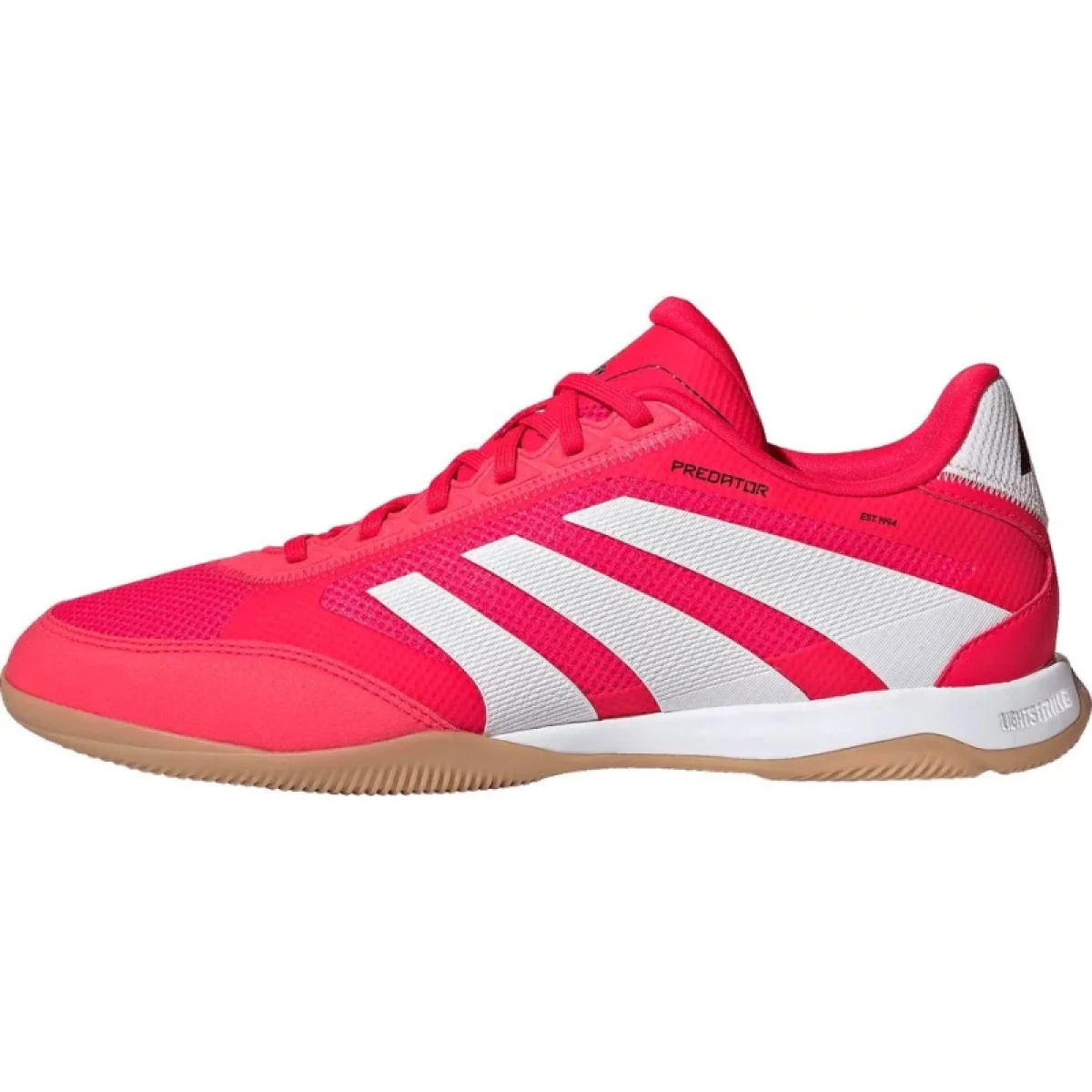 Pánské halové fotbalové kopačky ADIDAS Predator League M IC lucid red cloud white core black · záber 4