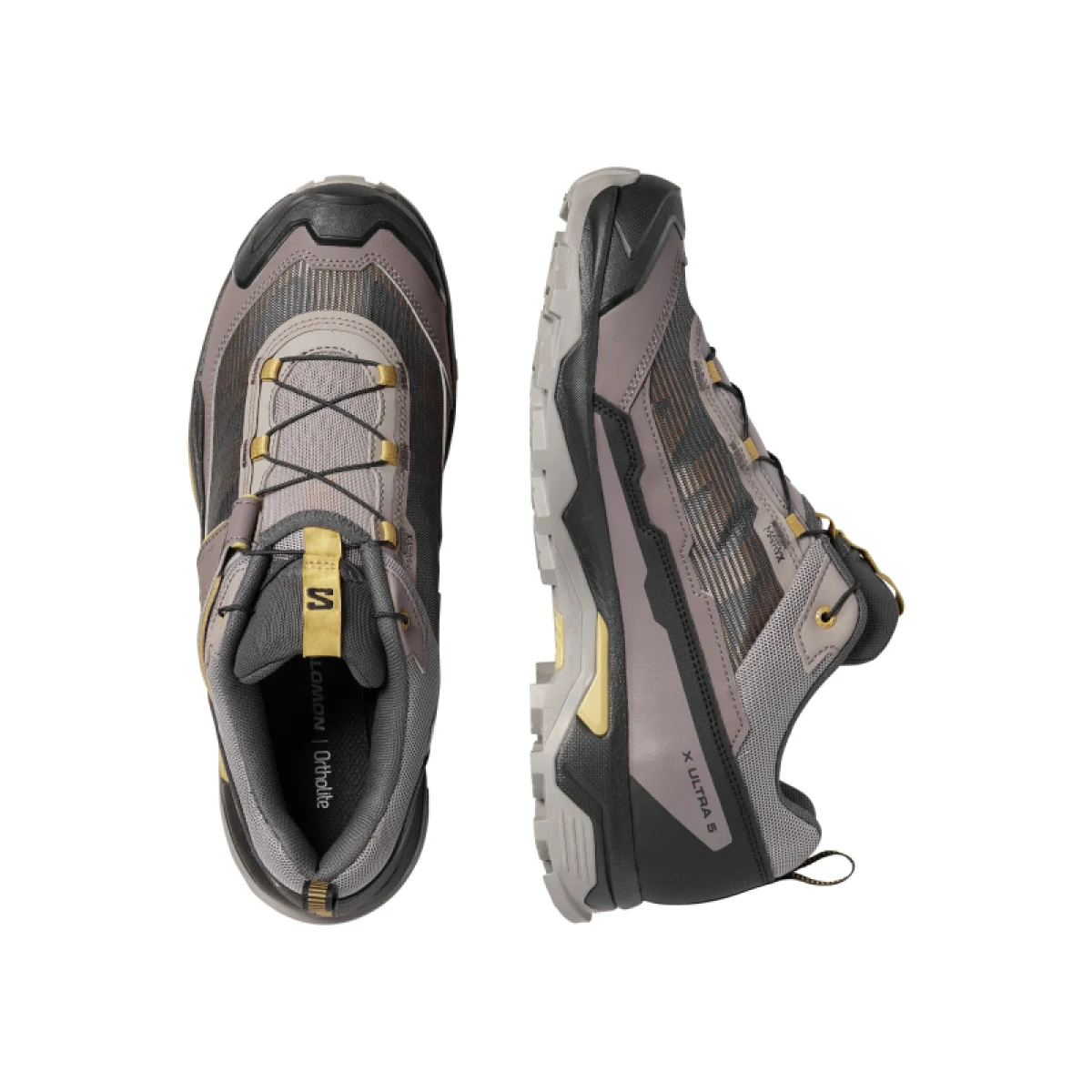 Pánska nízka turistická obuv SALOMON X Ultra 5 M cloudburst black willow · záber 4
