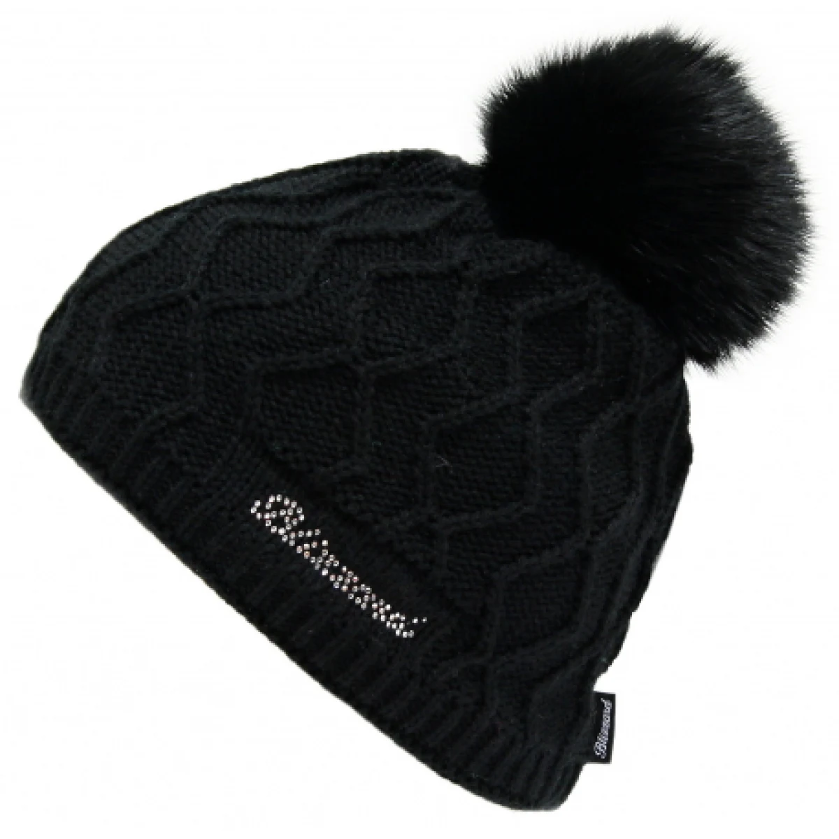 Dámská zimní čepice BLIZZARD Rabbit SW, black · záber 1
