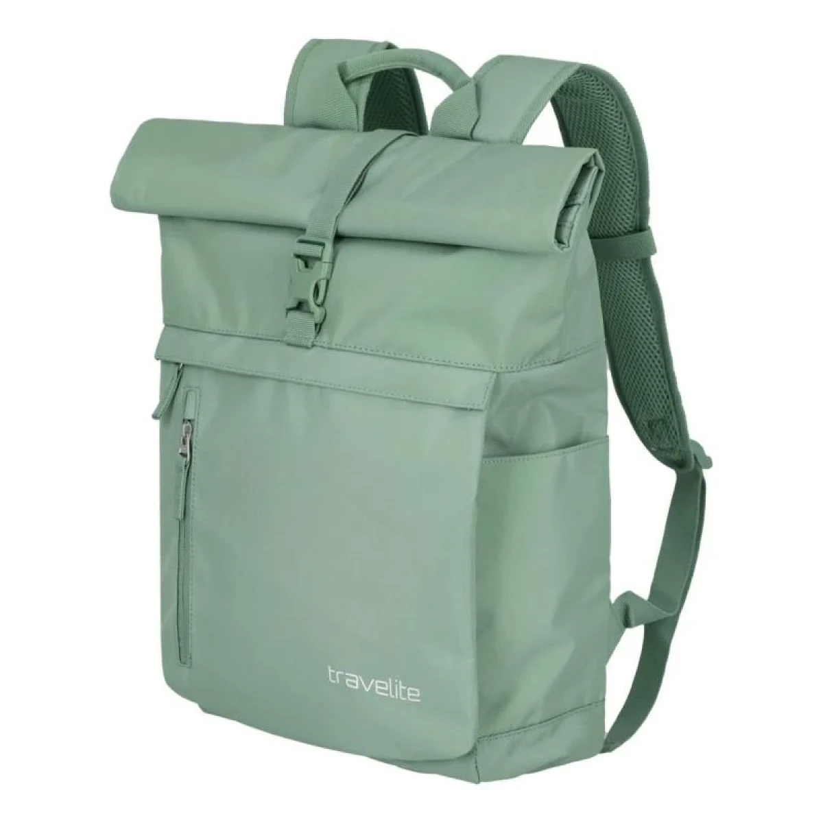 Travelite Basics Roll-up Backpack Light green batoh · záber 1