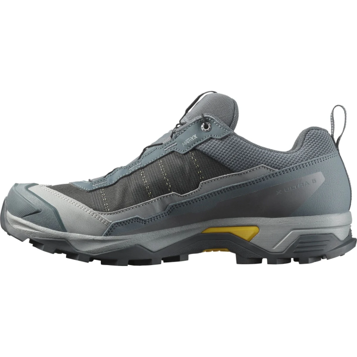 Pánská nízká turistická obuv SALOMON X Ultra 5 GTX M turbulence monument spicy mustard · záber 3