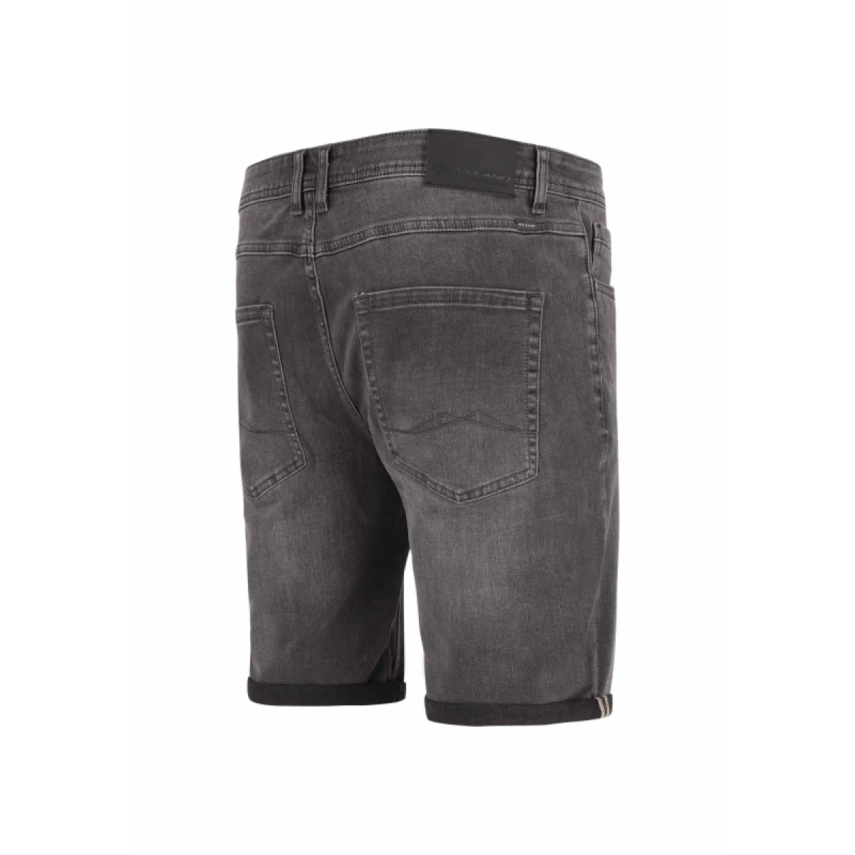 Pánske riflové kraťasy VOLCANO D-MEAR-702-GRAPHITE · záber 5