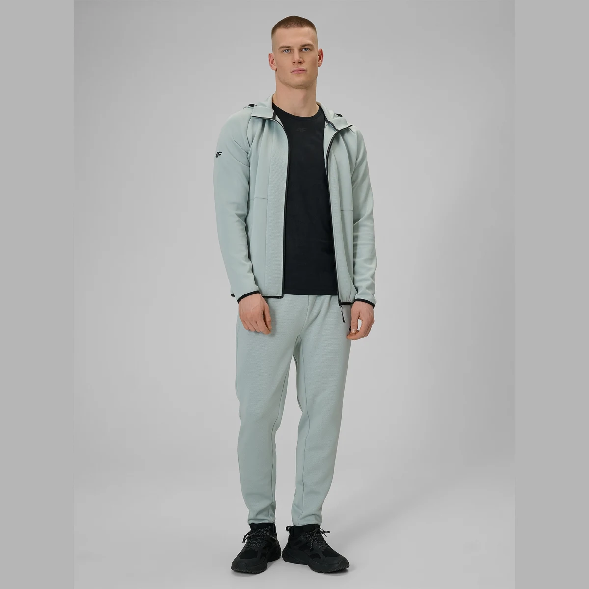 Pánská běžecká mikina 4F SWEATSHIRT FNK M627-47S-MINT · záber 11