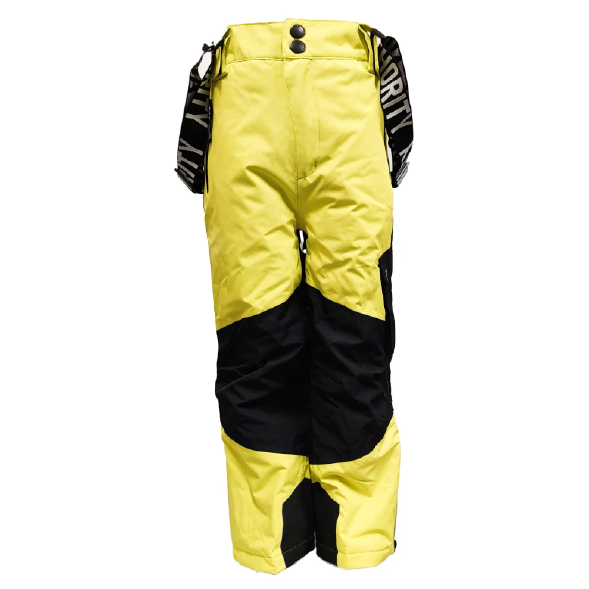 Juniorské lyžařské kalhoty AUTHORITY SP-SNOWTIME neon yellow · záber 3