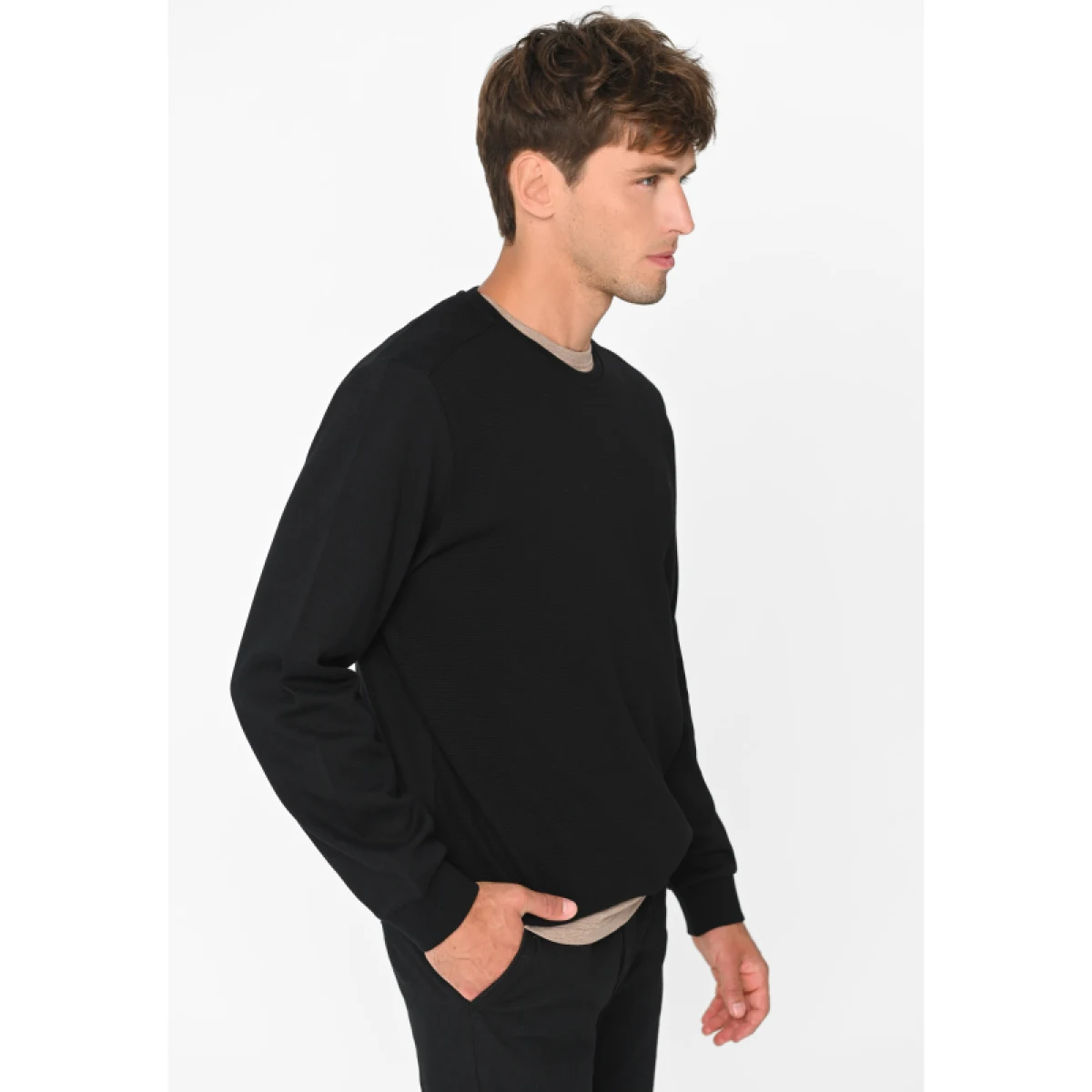 Pánská mikina VOLCANO B-KIV-700-BLACK · záber 2