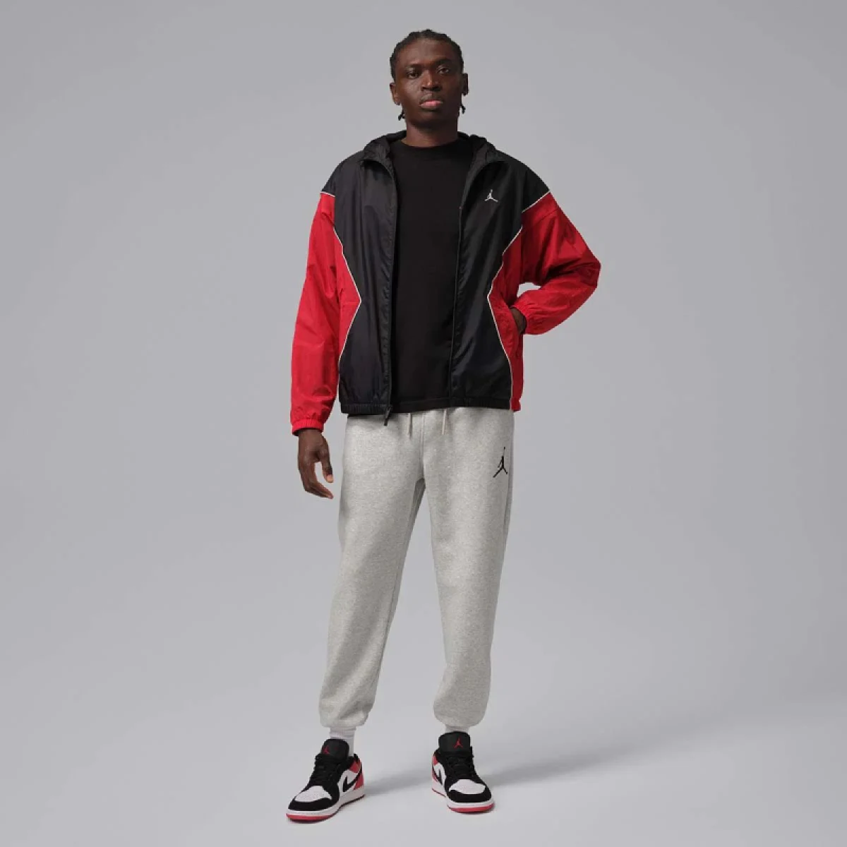 Pánske tričko s krátkym rukávom NIKE JORDAN JUMPMAN SS LBR TEE 2 BLACK GYRED · záber 4