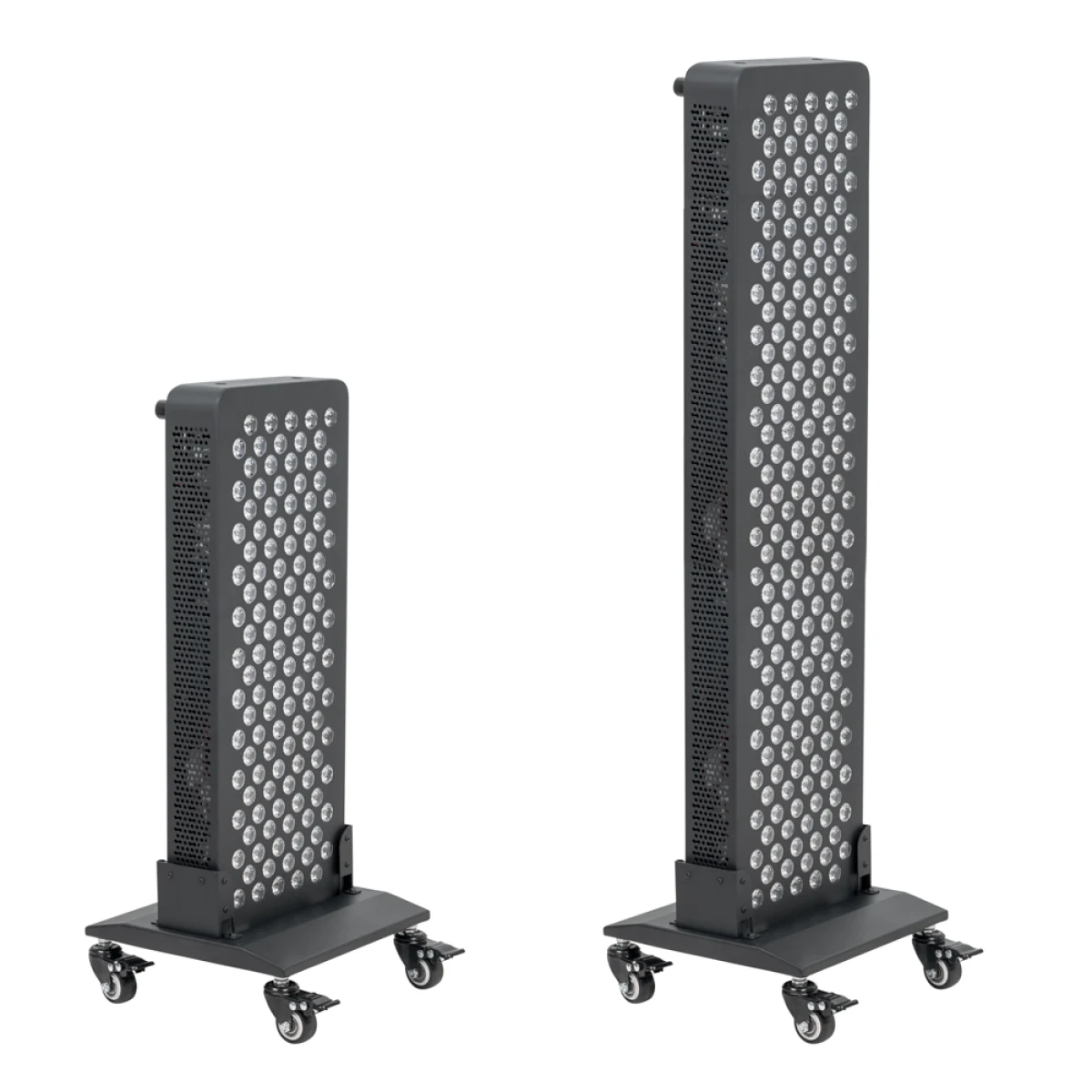Stojan s kolieskami pre infračervený LED panel inSPORTline Flabor a Klostar · záber 3