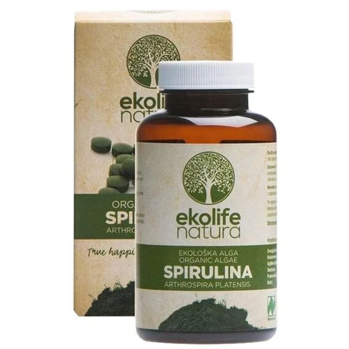 Ekolife Natura Algae Spirulina Organic 240 tablet · záber 1