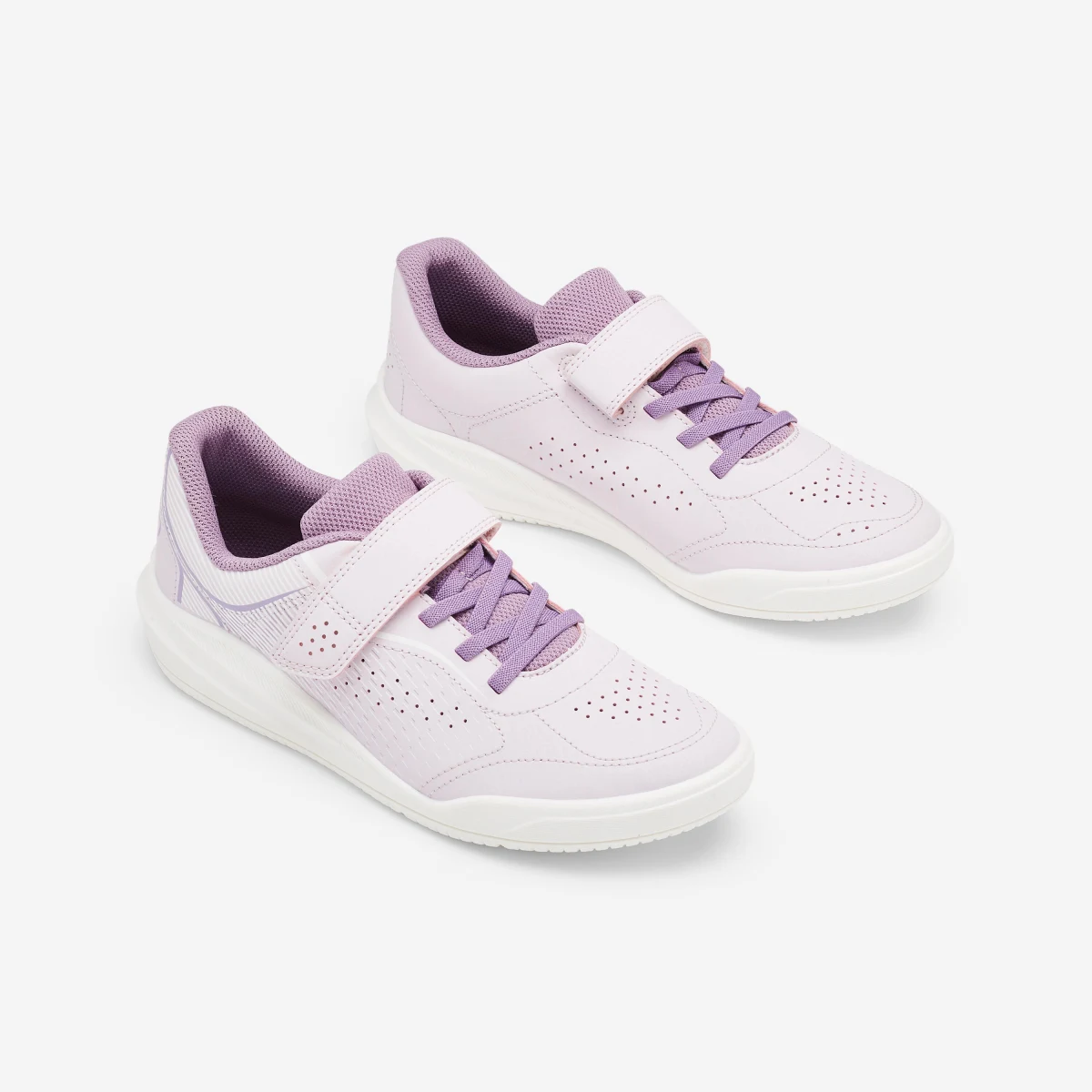 DECATHLON Detská odolná obuv fialovo-biela 29 · záber 2