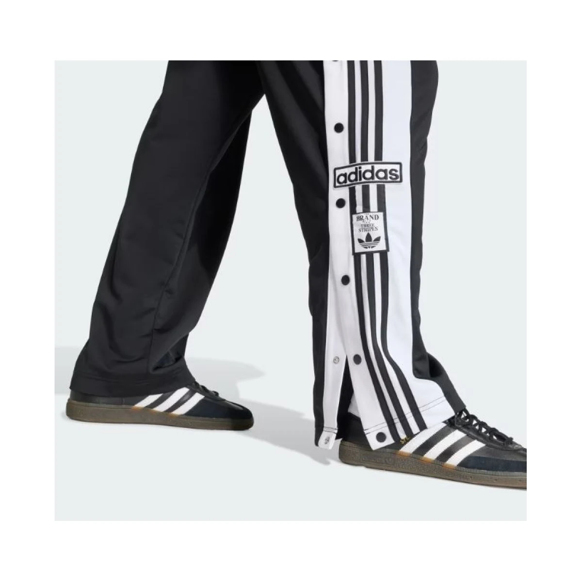 Pánske nohavice ADIDAS ORIGINALS ADIBREAK TP BLACK WHITE · záber 4