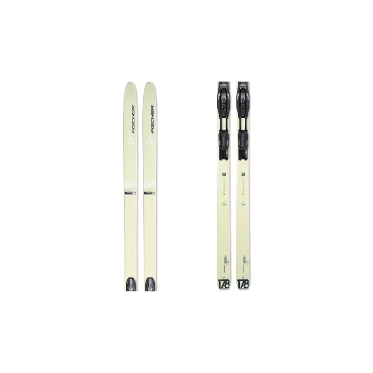 Fischer ADVENTURE 62 CROWN XTRALITE 2025/26 běžky + CONTROL STEP - Barva: Biela · záber 1