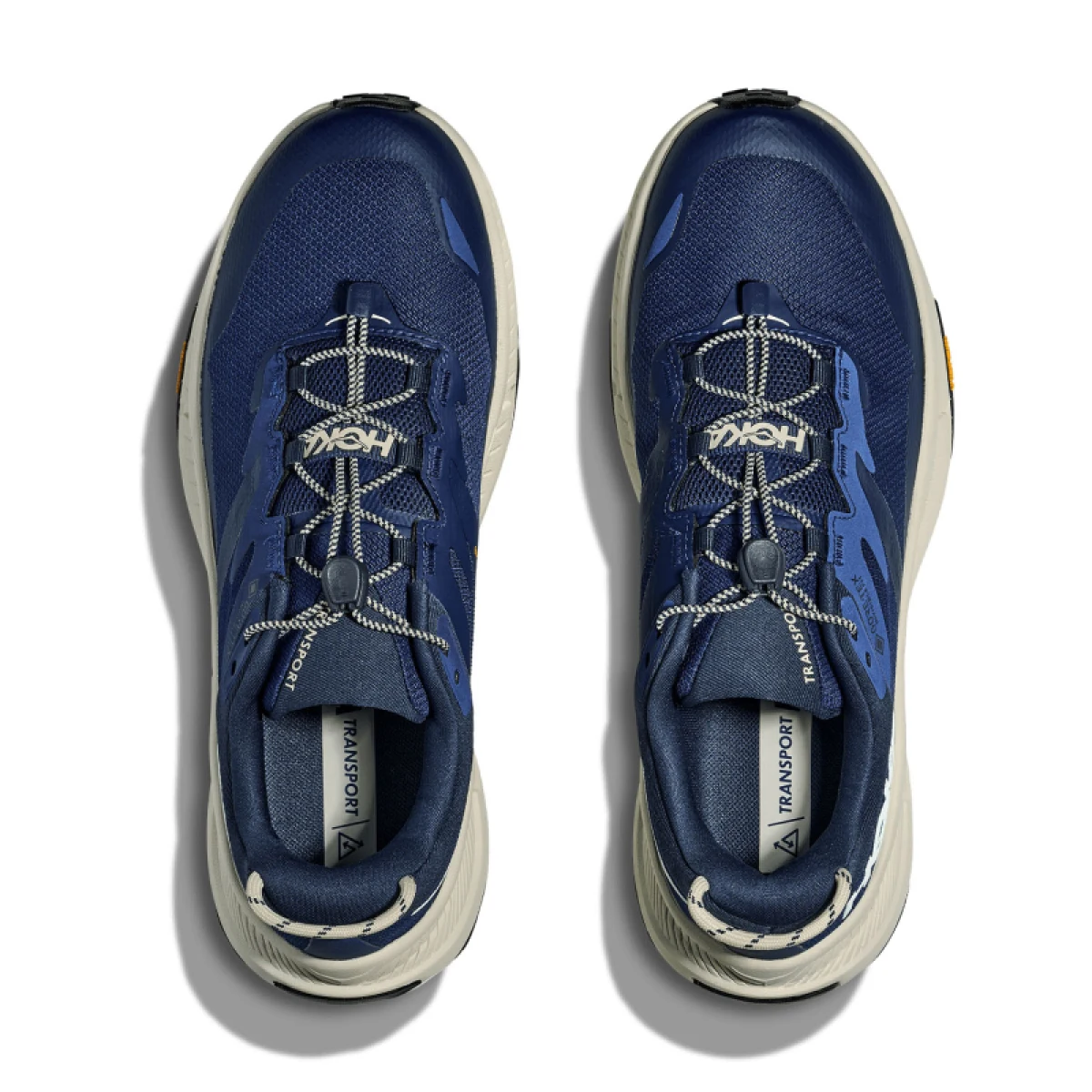Pánská nízká turistická obuv HOKA Transport GTX M midnight blue truffle salt · záber 4