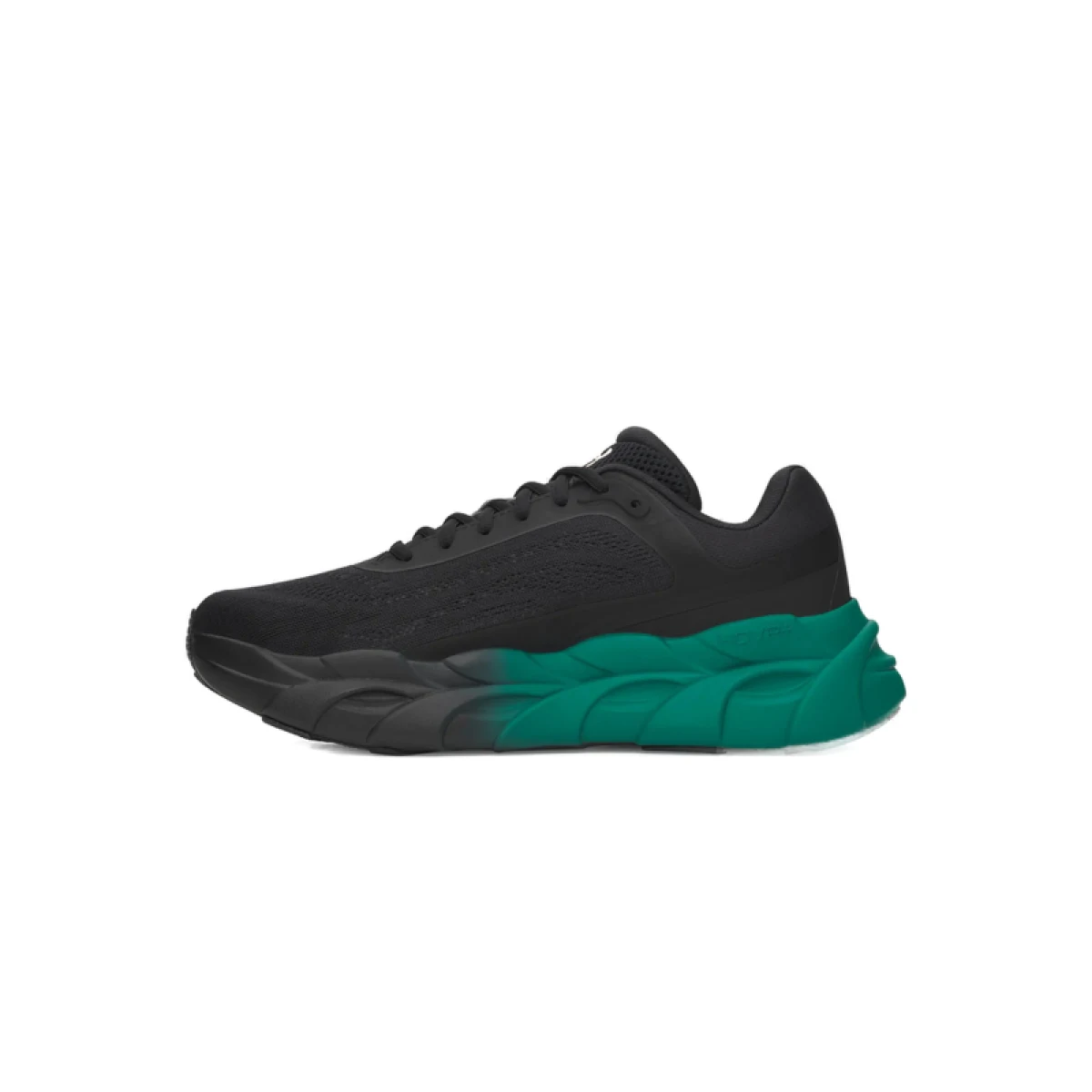 Férfi futócipők UNDER ARMOUR UA Halo Runner NM M black valiant green campus gold · záber 2