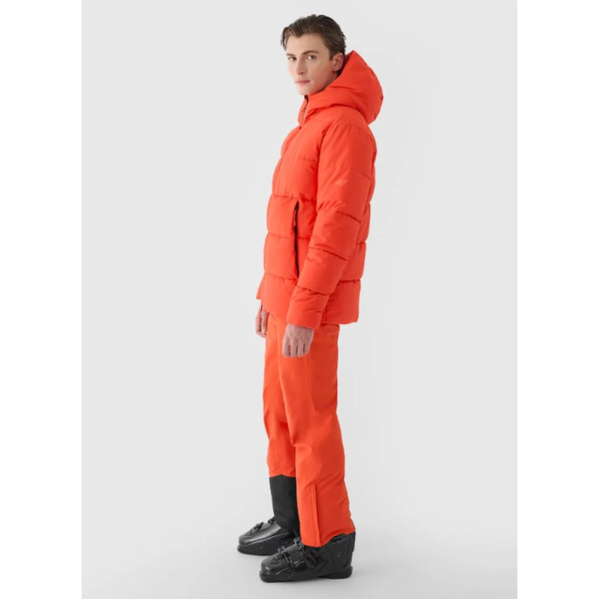 Pánská lyžařská bunda 4F TECHNICAL JACKET-WAW24TTJAM580-62S-RED · záber 4