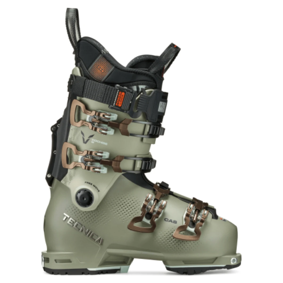 Dámské allmountain lyžařské boty TECNICA Cochise 115 W DYN GW, camp green · záber 1