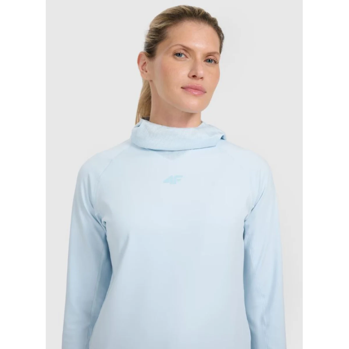Dámské termo tričko s dlouhým rukávem 4F BRUSHED UNDERWEAR F094-WAW25UBRUF094-34S-LIGHT BLUE · záber 2