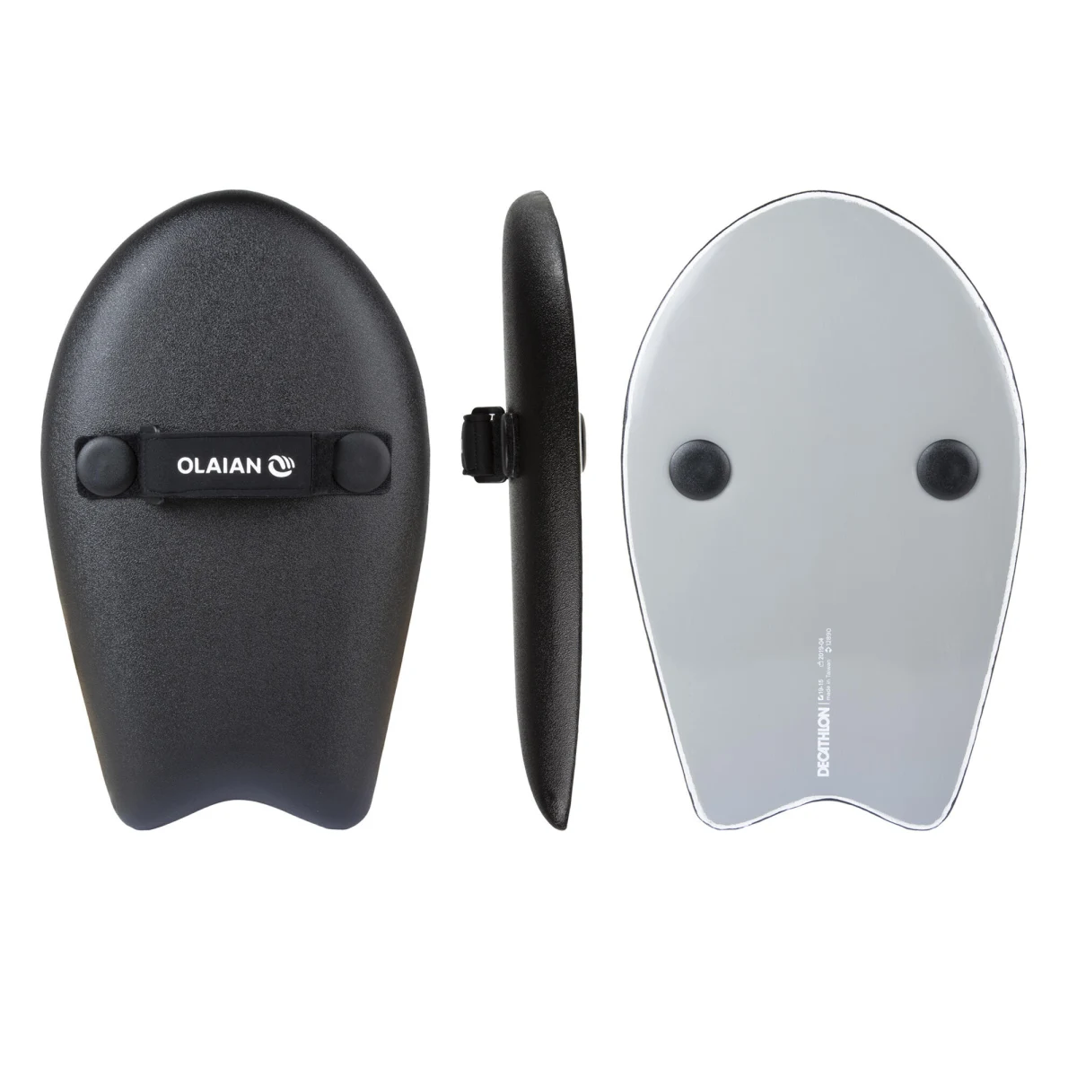 DECATHLON Doska Handplane na bodysurf 100 čierna bez · záber 1