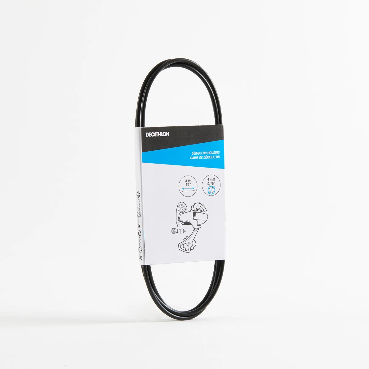 DECATHLON Radiaci bowden na bicykel čierny ...... · záber 2