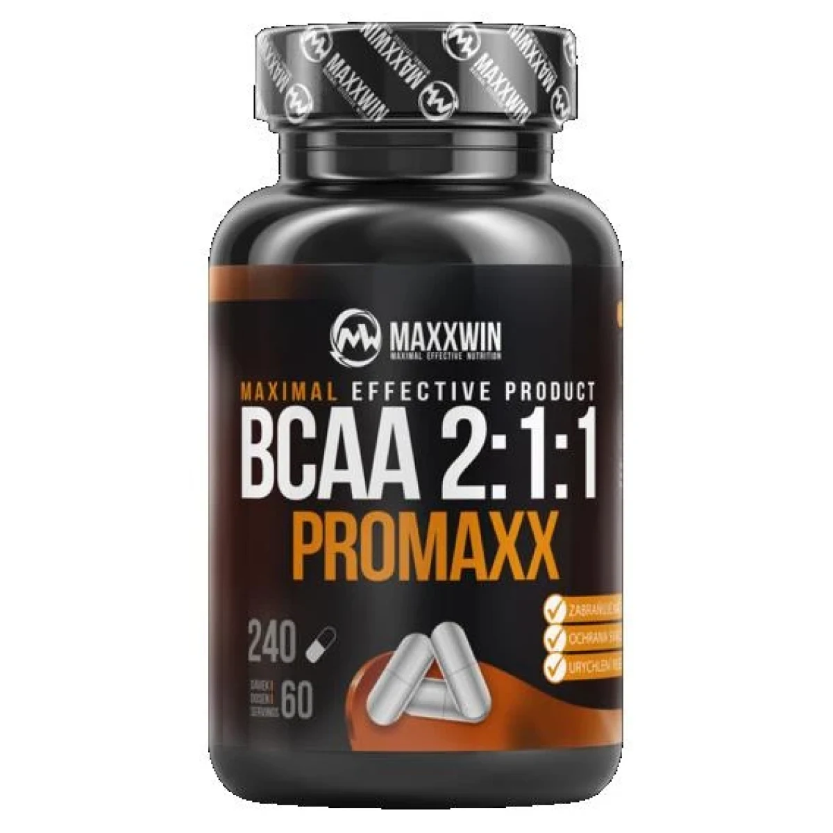 MaxxWin BCAA PROMAXX 2:1:1 240 kapslí · záber 1