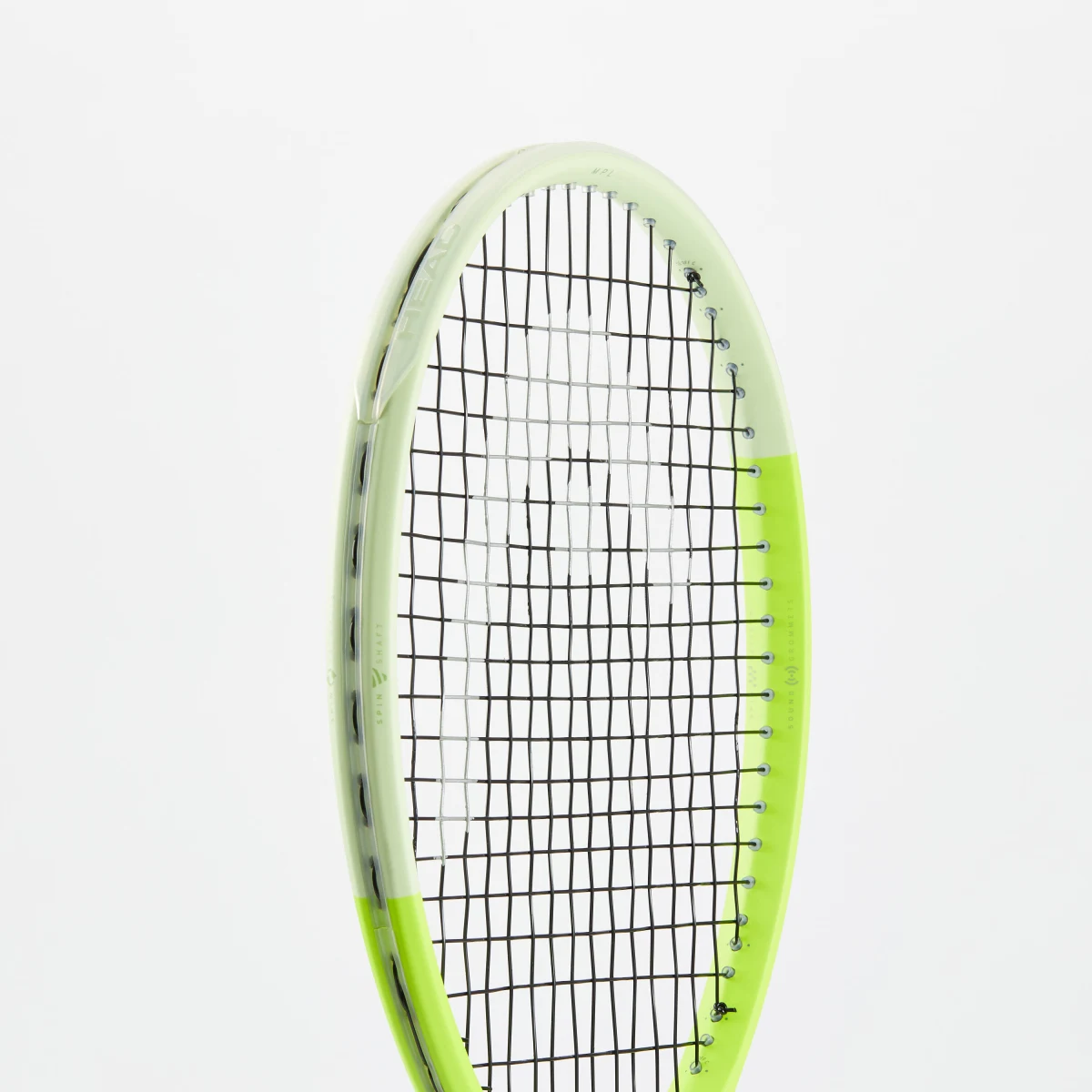 HEAD Tenisová raketa Auxetic Extreme MP Lite 280 g žltá GRIP 2 · záber 2