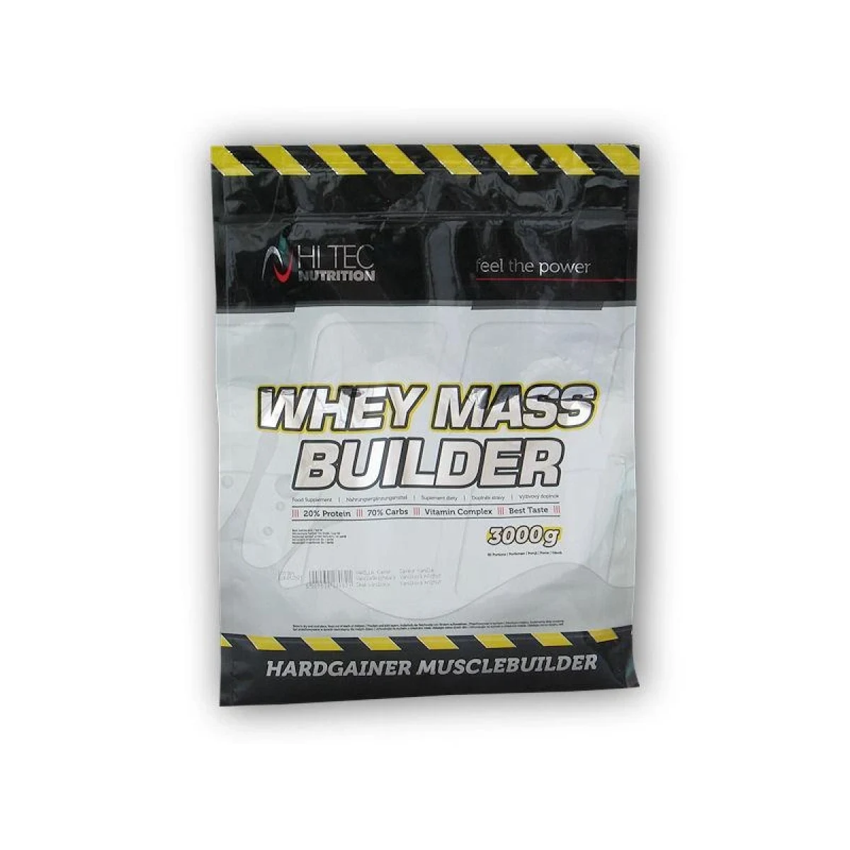 Hi Tec Nutrition Whey Mass Builder 3000g - Příchuť: Čokoláda · záber 1