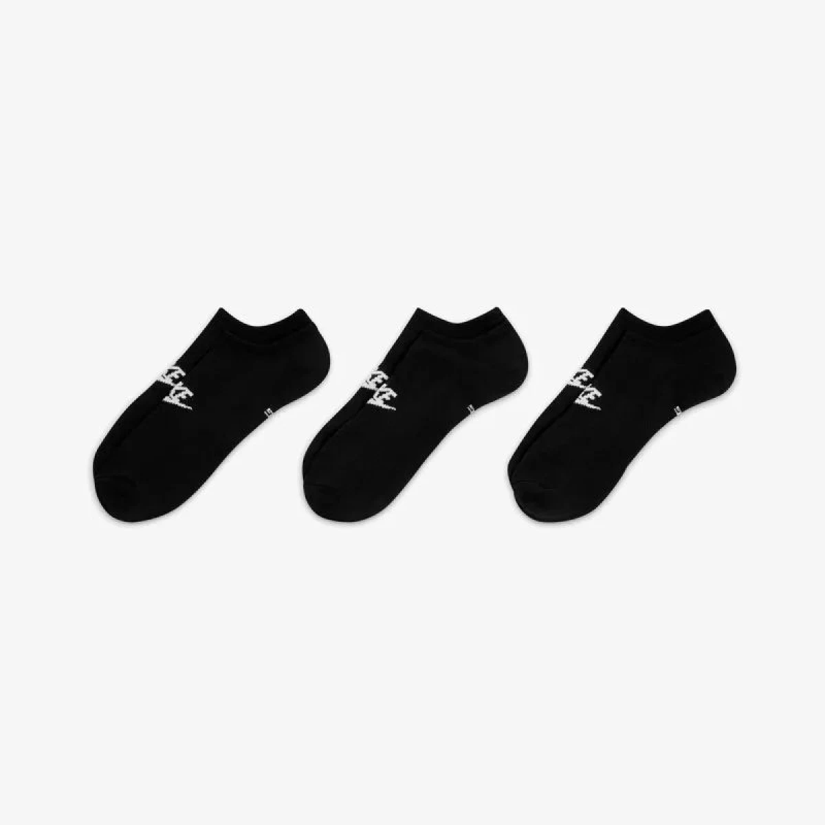 Ponožky NIKE 3 PACK-U NK NSW EVERYDAY ESSENTIAL NS-Black · záber 2
