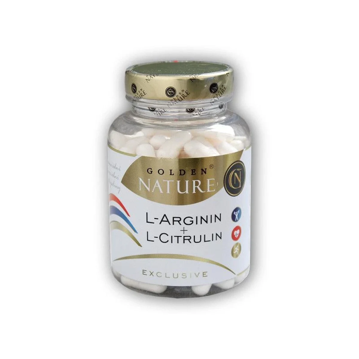 Golden Natur Exclusive Arginin + citrulin 100 kapslí · záber 1