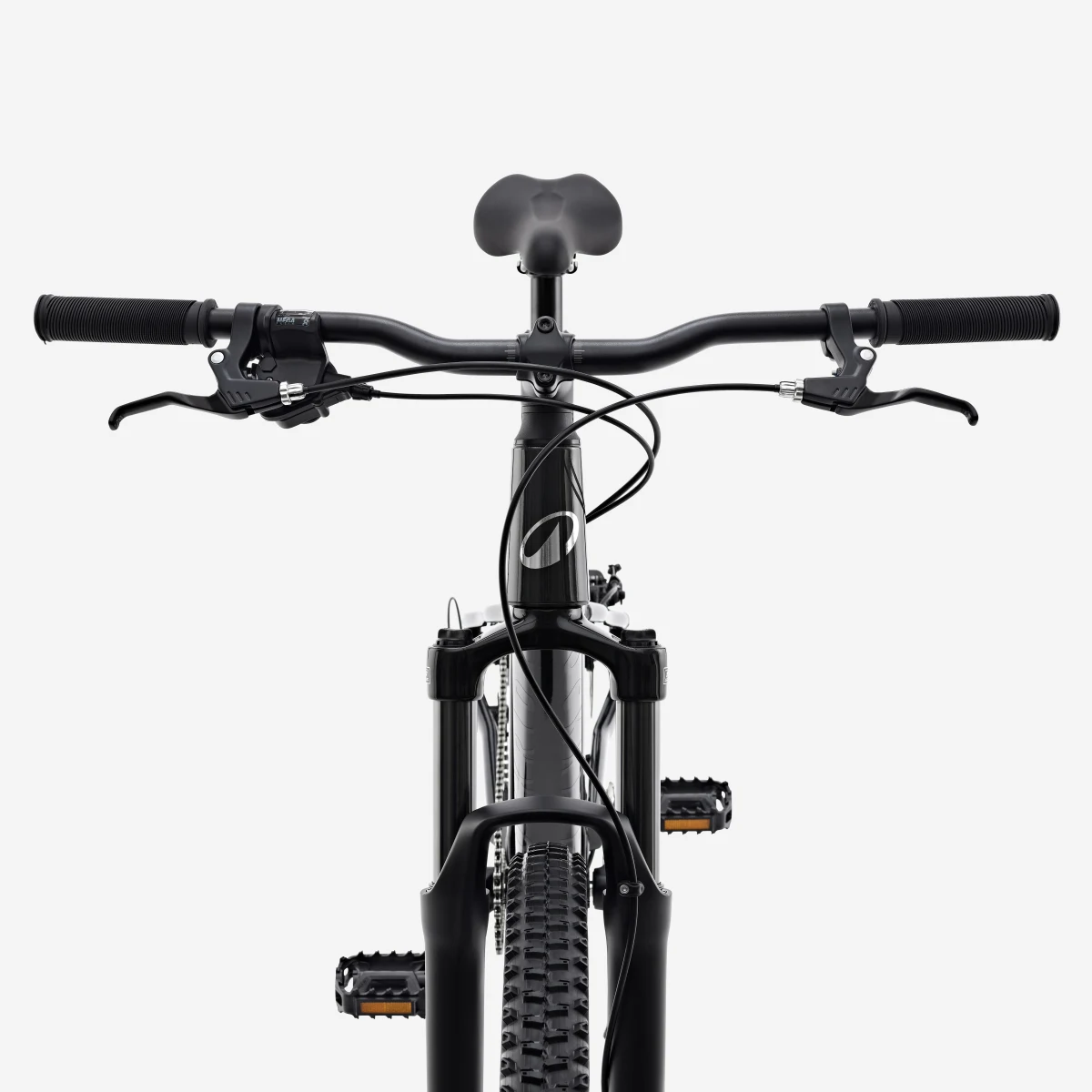 ROCKRIDER Celoodpružený horský bicykel EXPL 100 S 29" hliníkový čierny S (150-164 cm) · záber 2