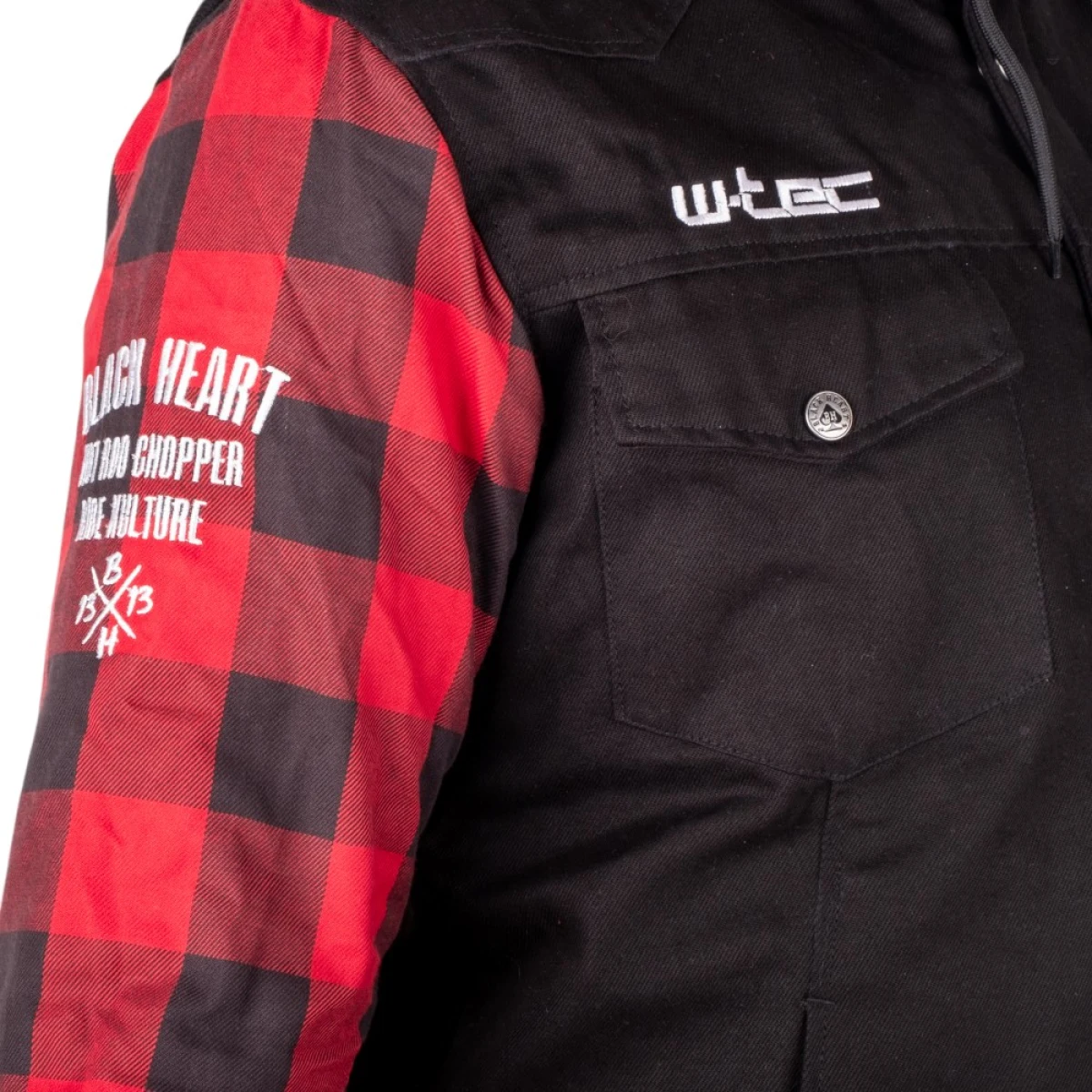 W-TEC Black Heart Ruffster čierno-červená - XXL - Veľkosť: XXL | Farba: červená · záber 4