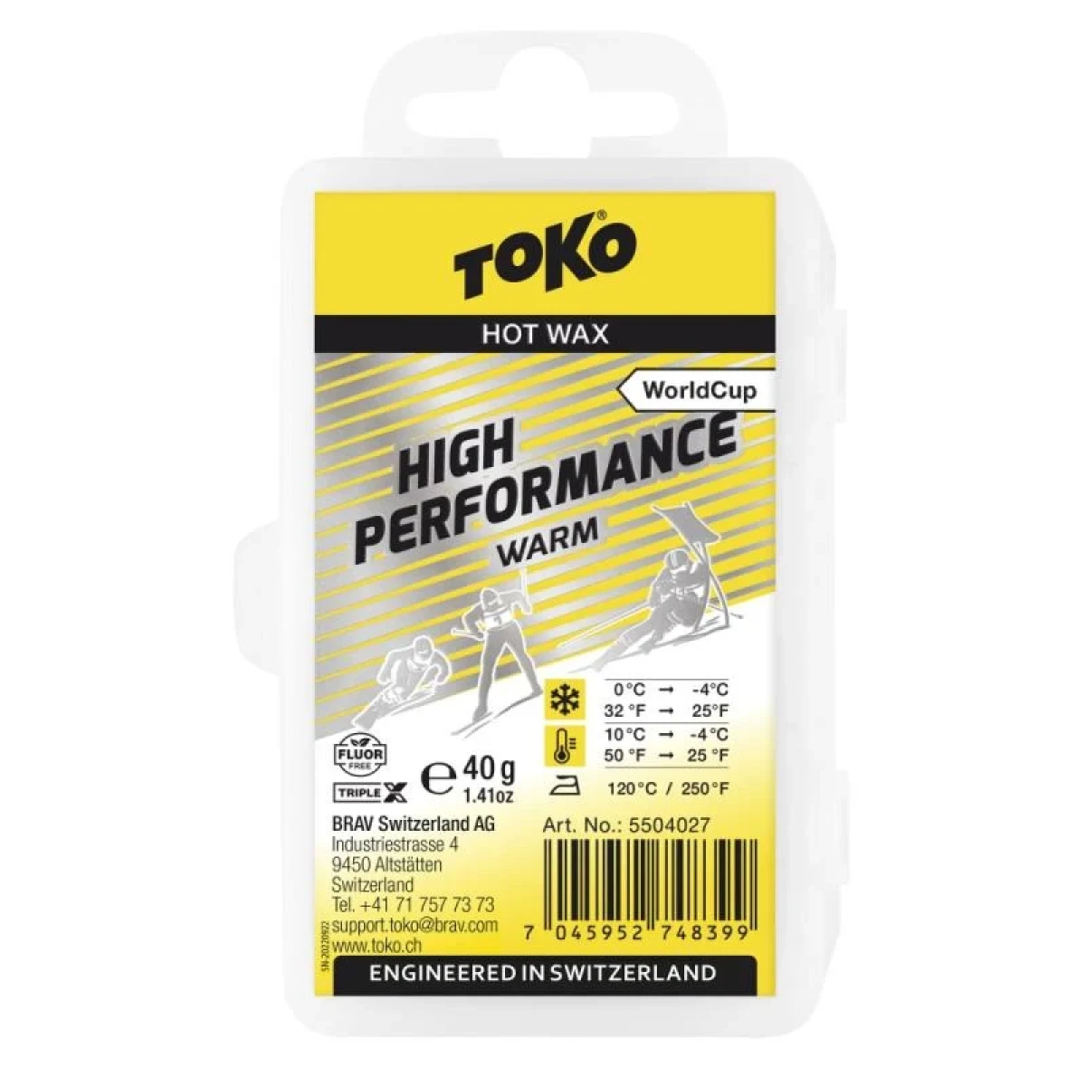 Toko TripleX High Performance warm 40g · záber 1
