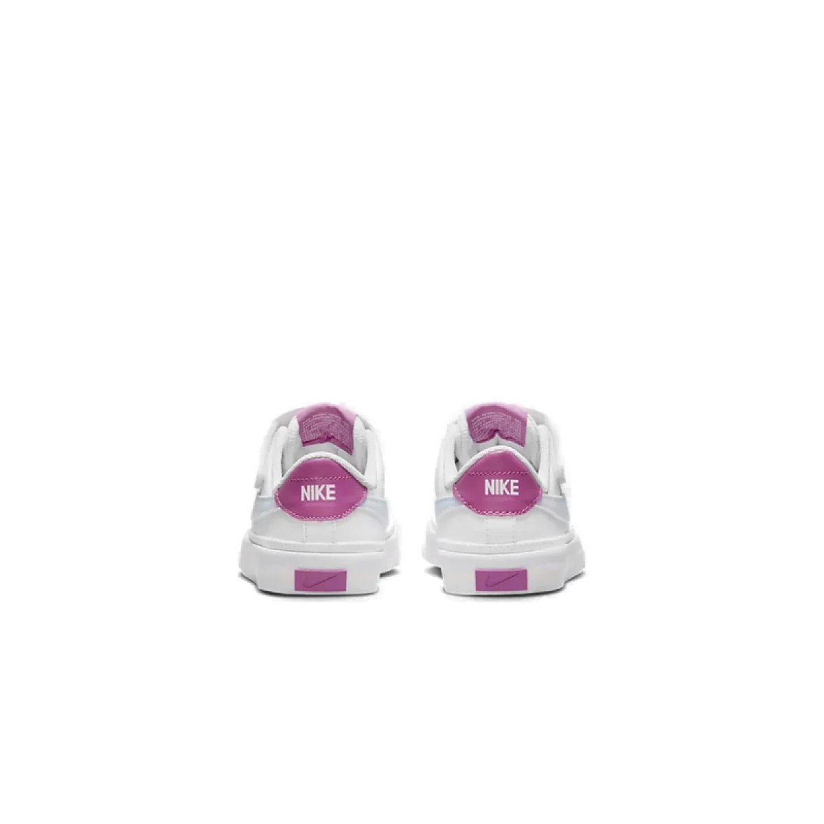 Dívčí vycházková obuv NIKE Court Legacy white cosmic fuchsia pearl pink football grey · záber 5