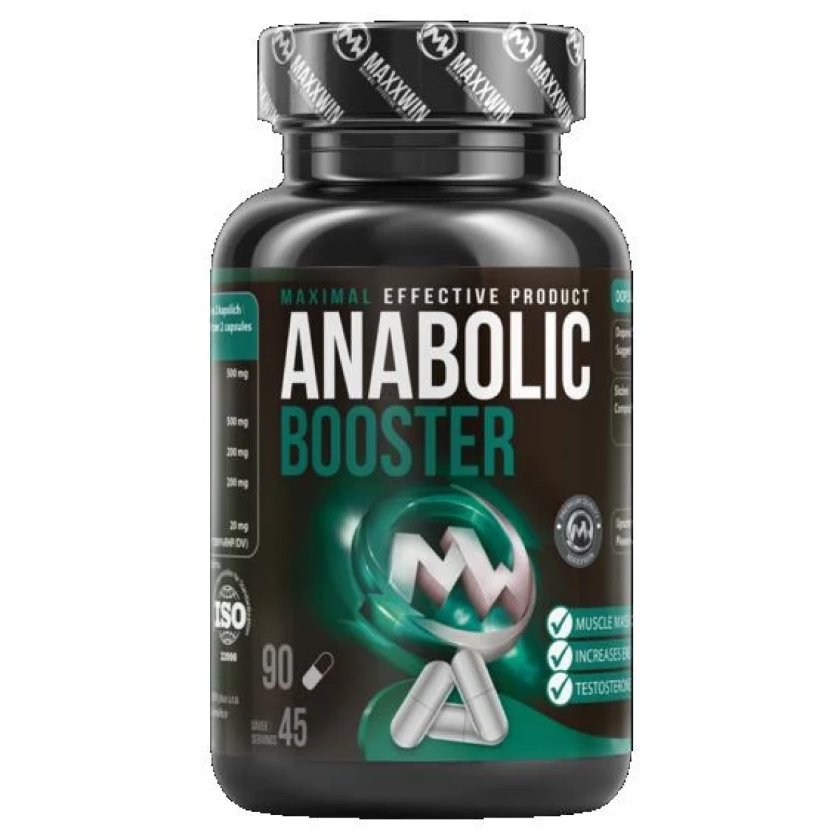 MaxxWin Anabolic BOOSTER 90 kapslí · záber 1