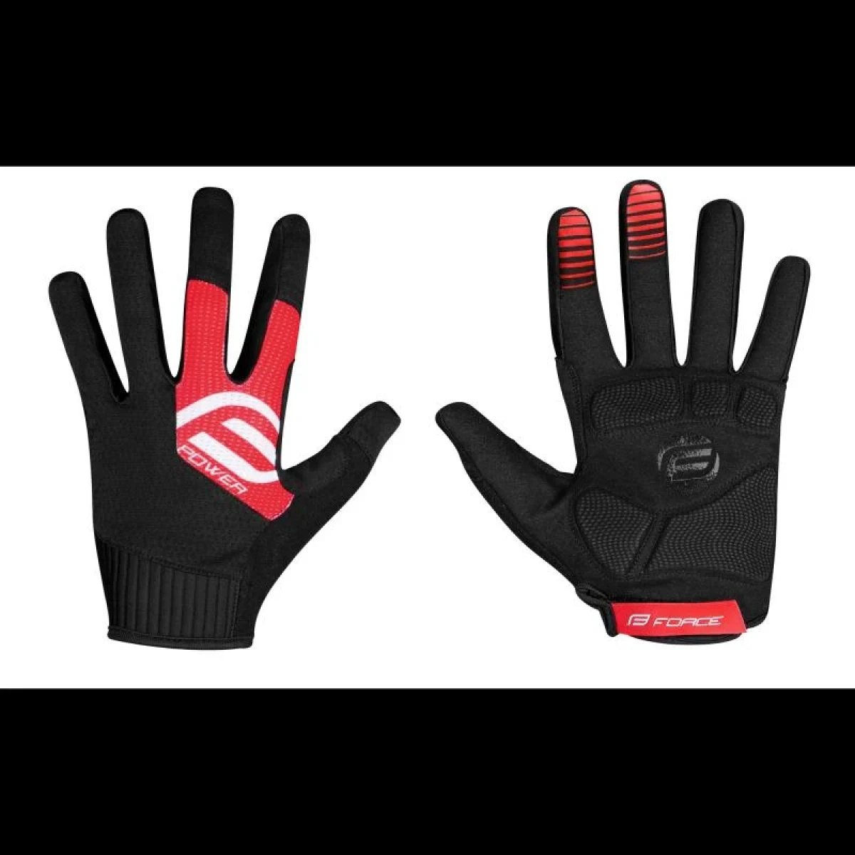 Force MTB POWER černo-červené - Velikost: L | Barva: Čierna · záber 1