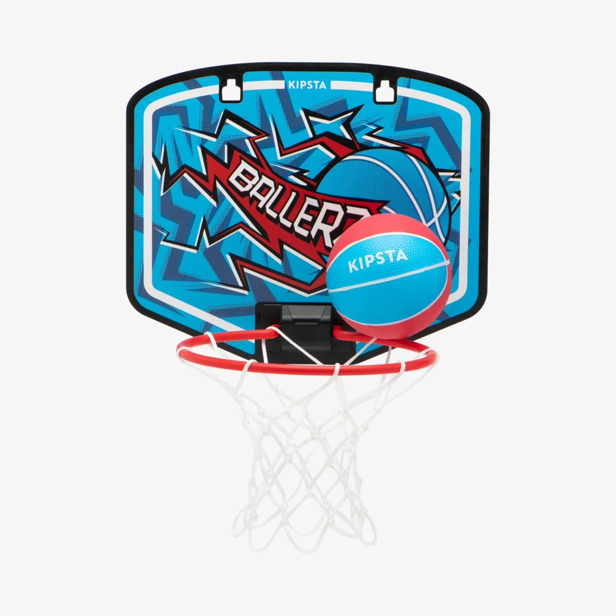KIPSTA Mini basketbalový kôš SK100 modro-červený bez · záber 1
