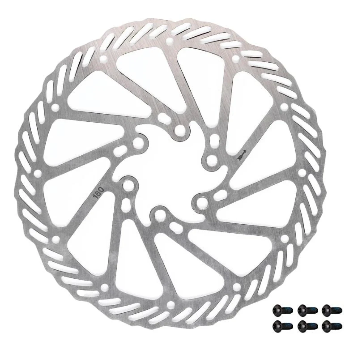 Force Kotouč brzdový -7 160 mm, 6 děr, stříbrný · záber 1