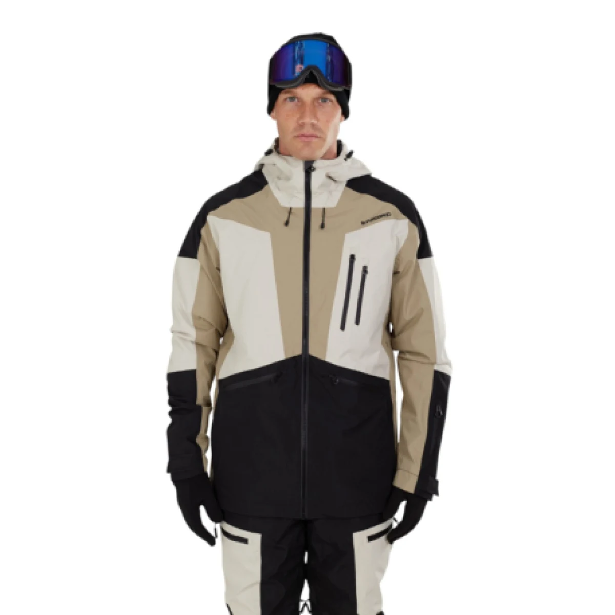 Pánska lyžiarska bunda FUNDANGO Rigel ECO 3L Jacket-610- sand · záber 1