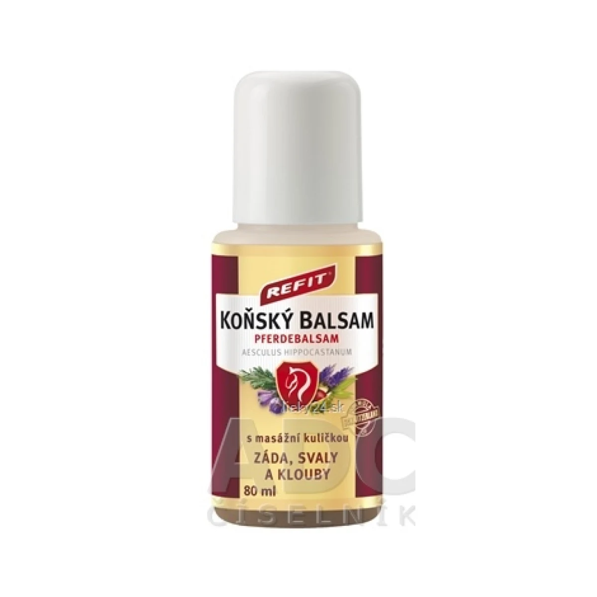 REFIT KONSKÝ BALZAM ROLL-ON · záber 1