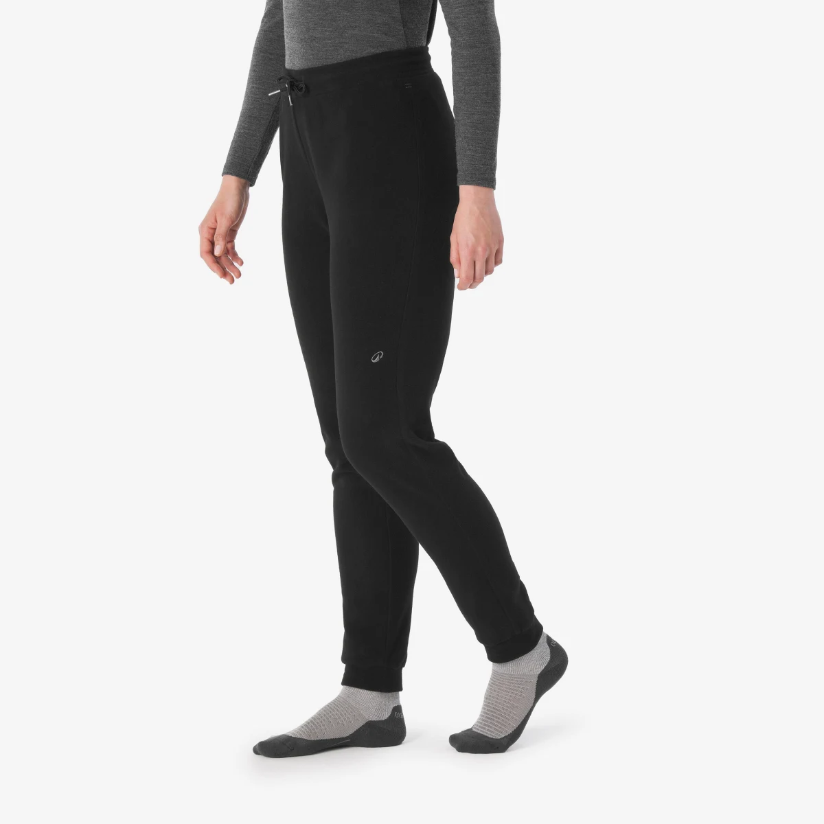 QUECHUA Dámske turistické fleecové legíny MH100 M (W30 L31) · záber 1