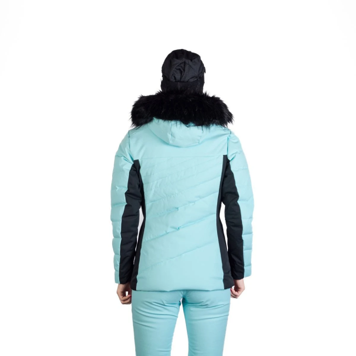 Dámská lyžařská bunda NORTHFINDER KELLIE-653lightblueblack · záber 5